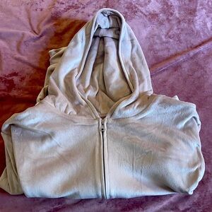 Skims Velour Pink Hoodie